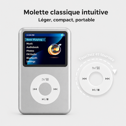     Lecteur MP3 Innioasis Y1 avec molette de navigation intuitive