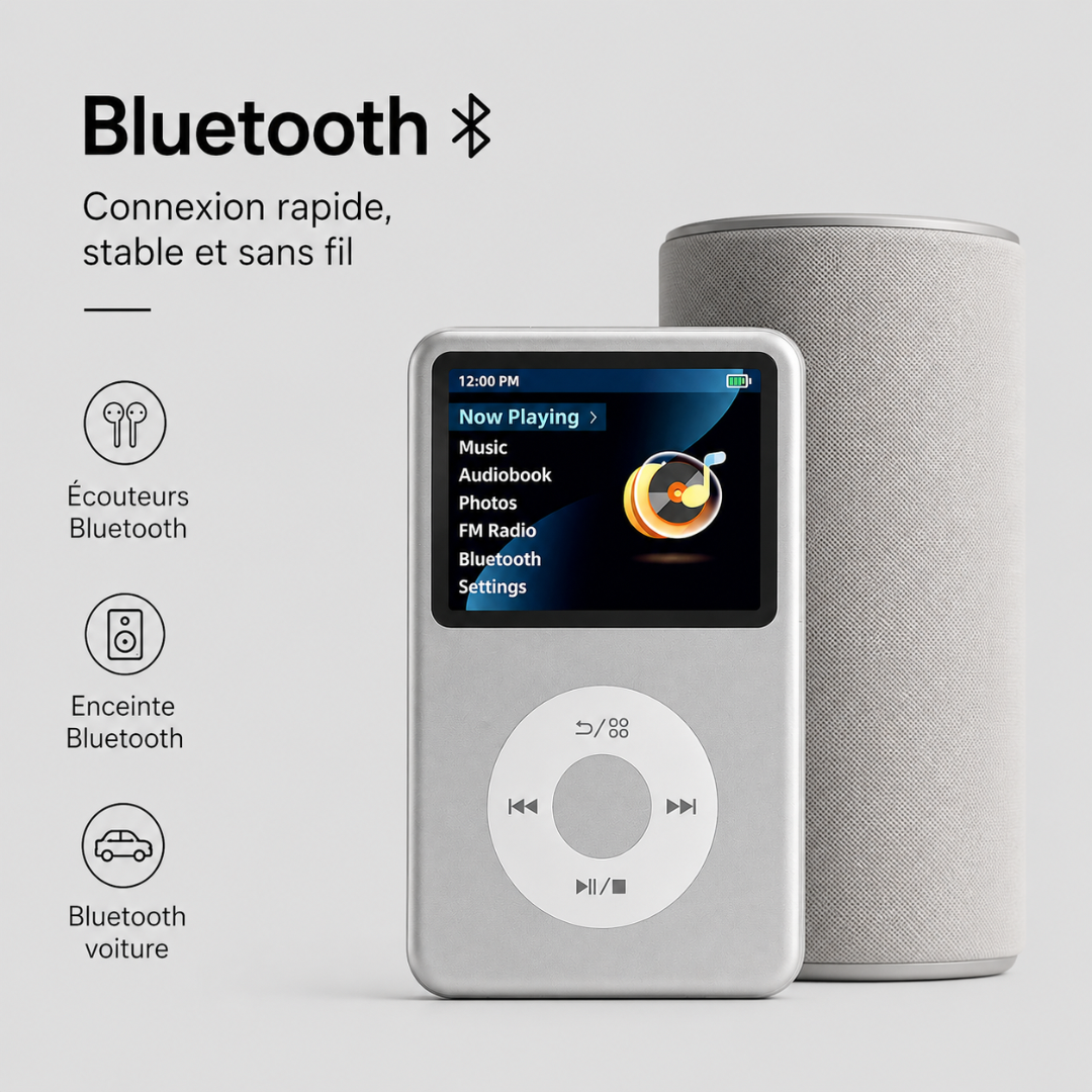     Lecteur MP3 Innioasis Y1 avec Bluetooth 5
