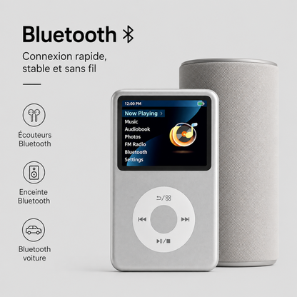    Lecteur MP3 Innioasis Y1 avec Bluetooth 5